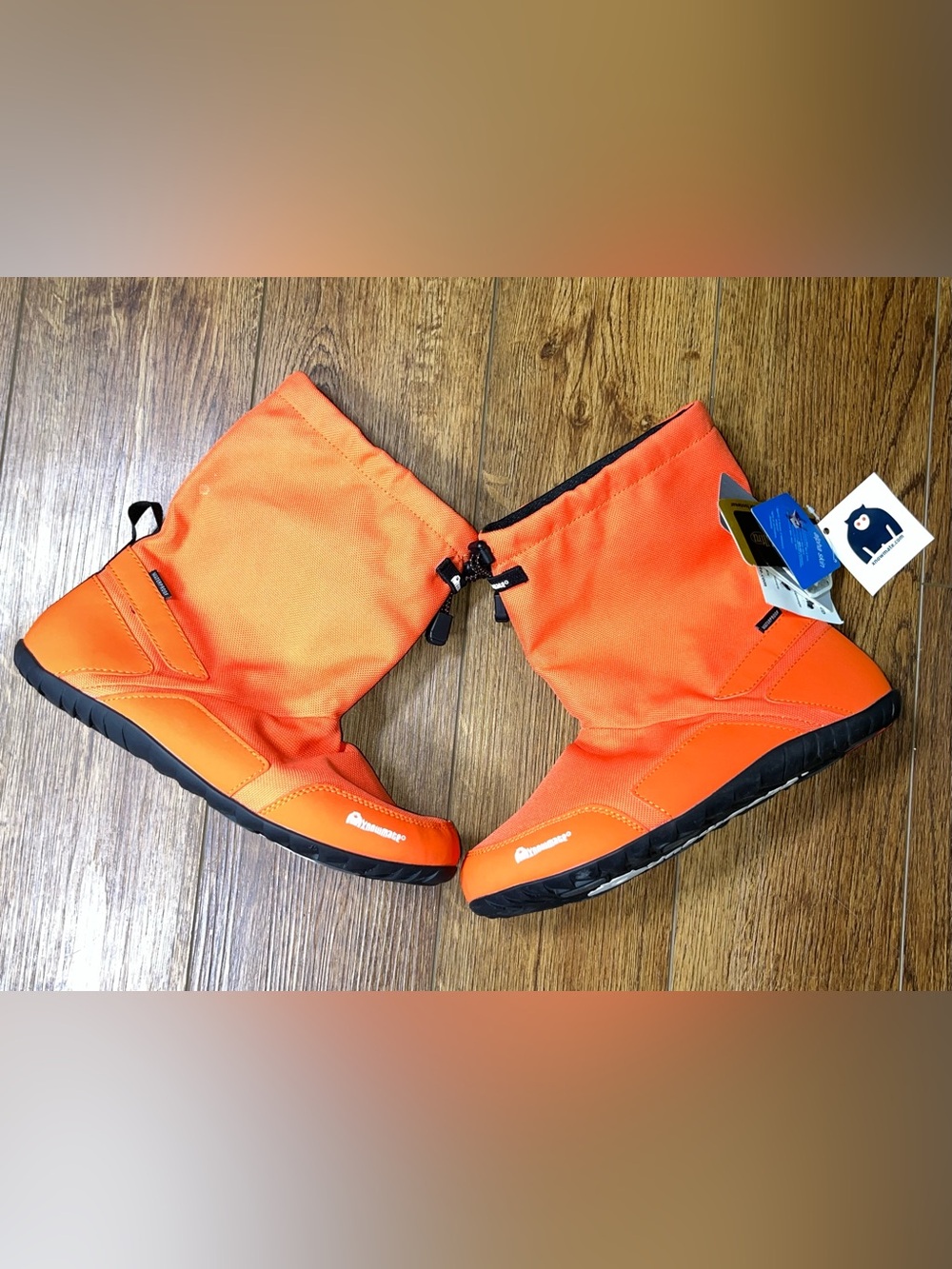 Xnowmate Flame Orange Snow Boots Thinsulate Ultra HyperGrip CM 27.5 Insulation